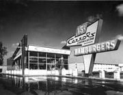 A Carrols restaurant in Syracuse in the 1960s. The Syracuse-based company later became the largest Burger King franchisee in the country.