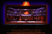 The set of 'What the Constitution Means to Me' at Syracuse Stage. Designed by Ann Beyersdorfer. Photo by Michael Davis