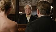 Chevy Chase was on set Sunday, Jan. 21, 2024, at the Fort Schuyler Club in Utica, N.Y. for his role in the upcoming movie, “The Christmas Letter.” Photo courtesy of LAMA Entertainment