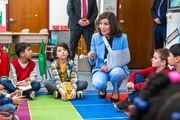January 03, 2024- Watervliet, NY- Governor Kathy Hochul today unveiled her Back to Basics plan to improve reading proficiency in New York as a part of her 2024 State of the State (Darren McGee/ Office of Governor Kathy Hochul)