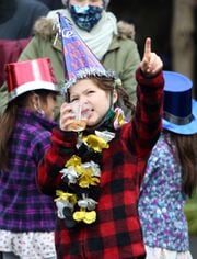 The Noon Year's Eve celebration at the Rosamond Gifford Zoo lets families celebrate together without kids missing their bed times (Scott Schild | sschild@syracuse.com)