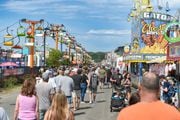 It was busy Saturday at the New York State Fair. (Charlie Miller | cmiller@syracuse.com)