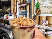 A Copacabana Bowl from Baga Bowls on Restaurant Row at the New York State Fair. (Charlie Miller | cmiller@syracuse.com)