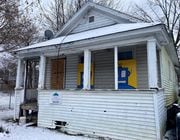 The house at 207 Rowland St. in Syracuse is among the tax-foreclosed properties owned by the Greater Syracuse Land Bank. The land bank has owned the house since 2016 and has it listed for sale for $1,000 with a $95,000 renovation cost estimate.