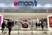 FILE - A Macy's department store is in Bay Shore, Long Island, New York, on Tuesday, December 12, 2023. Layoffs are hitting the world of retail especially hard this week, Friday, Jan. 19, 2024, as Macy’s is laying off roughly 2,350 employees, or about 3.5% of its total headcount. The Wall Street Journal and others also reported that the iconic department giant plans to close five stores(AP Photo/Ted Shaffrey, File)