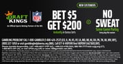 DraftKings' promo code is the perfect welcome bonus for anyone watch the University of Michigan take on the University of Washington in the CFP National Championship, or the NFL playoffs this weekend.