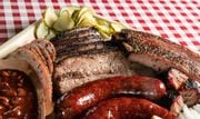 There is a variety of food available for purchase at the 2024 Fort Worth Stock Show and Rodeo, including Texas barbecue.