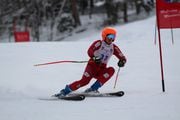 Camden's Billy Bernabe earned a pair of wins during the alpine skiing event on Monday, Jan. 22, 2024, on McCauley Mountain. Photo courtesy of Elizabeth Bernabe